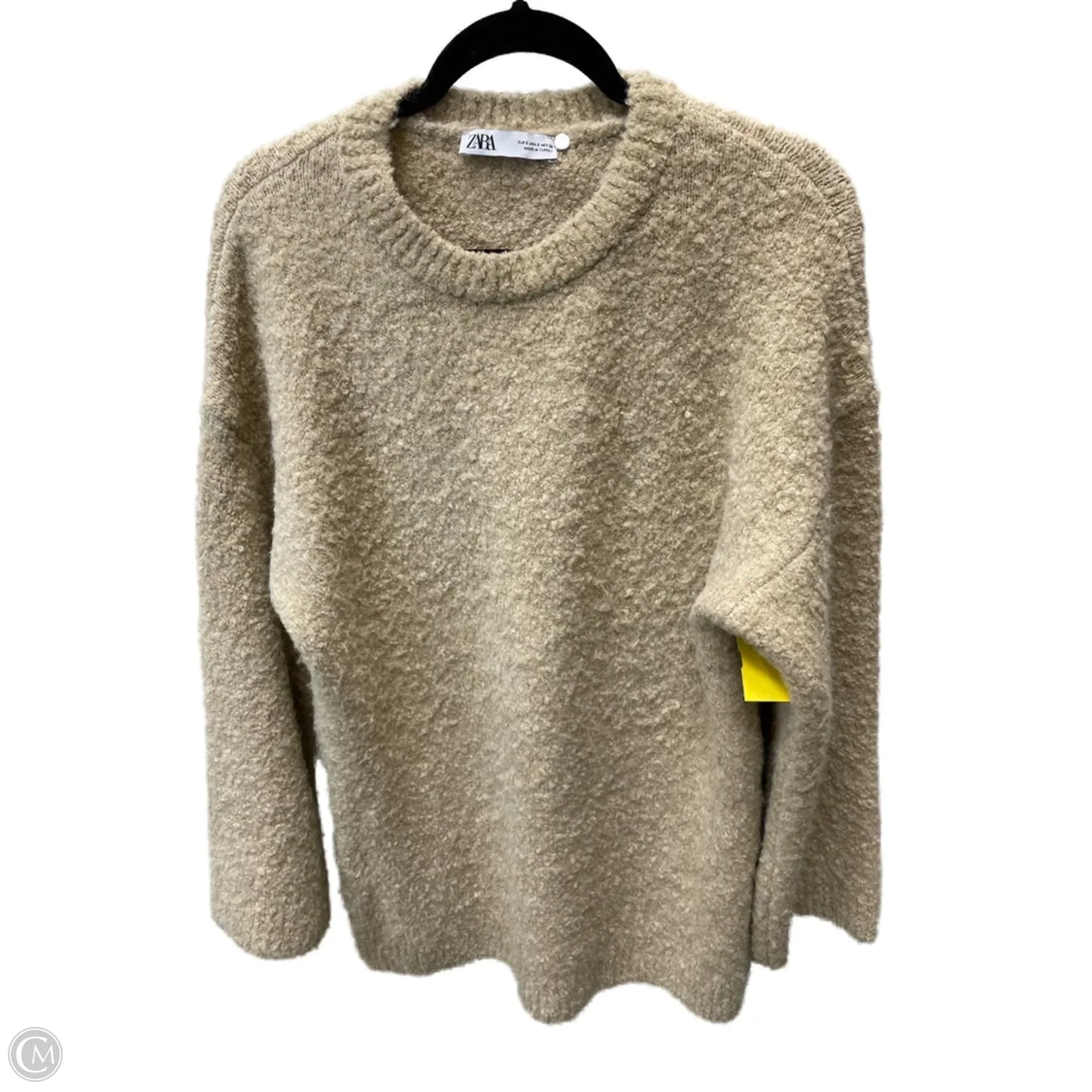 Sweater By Zara In Tan, Size: S