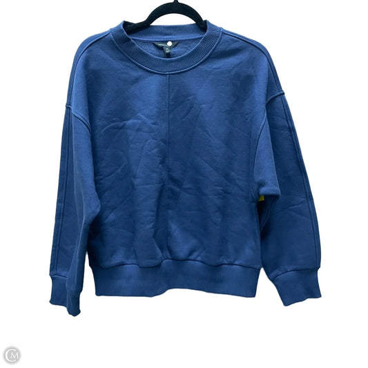 Sweatshirt Crewneck By Banana Republic In Navy, Size: Xs