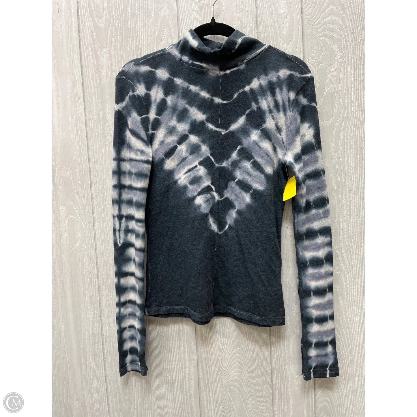 Top Long Sleeve By We The Free In Tie Dye Print, Size: S