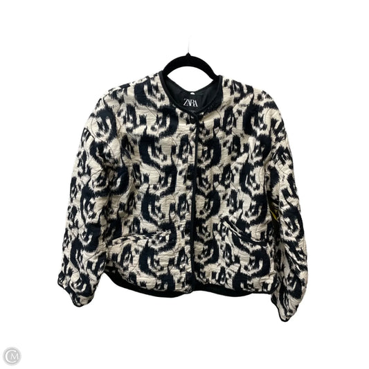 Jacket Other By Zara In Black & Tan, Size: S