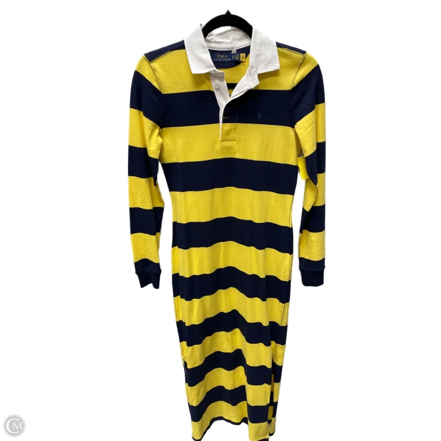 Dress Casual Maxi By Polo Ralph Lauren In Striped Pattern, Size: Xs