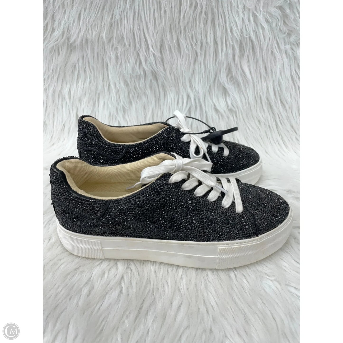Shoes Sneakers Platform By Betsey Johnson In Black, Size: 6.5