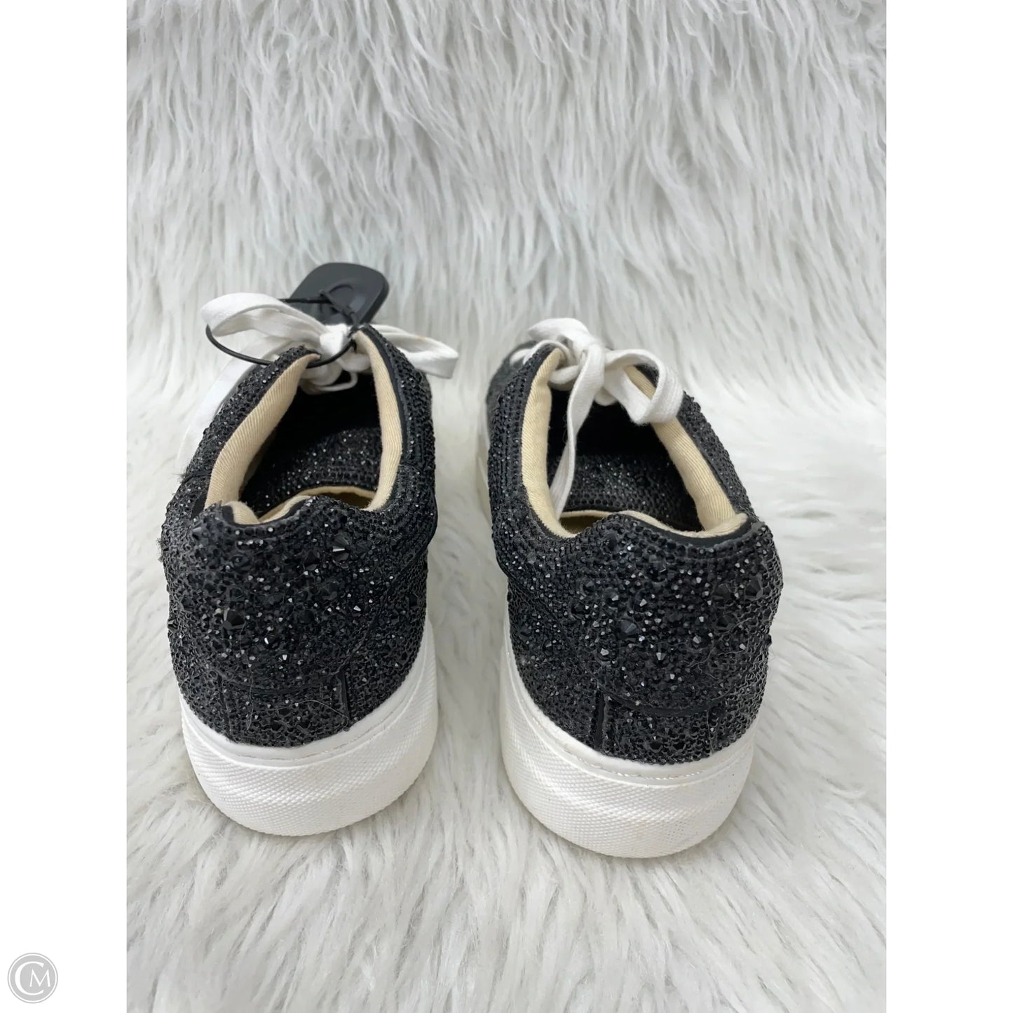 Shoes Sneakers Platform By Betsey Johnson In Black, Size: 6.5