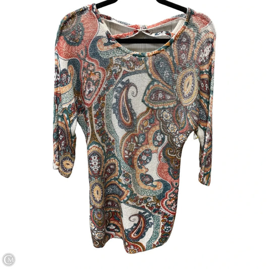 Sweater By Chicos In Multi-colored, Size: S