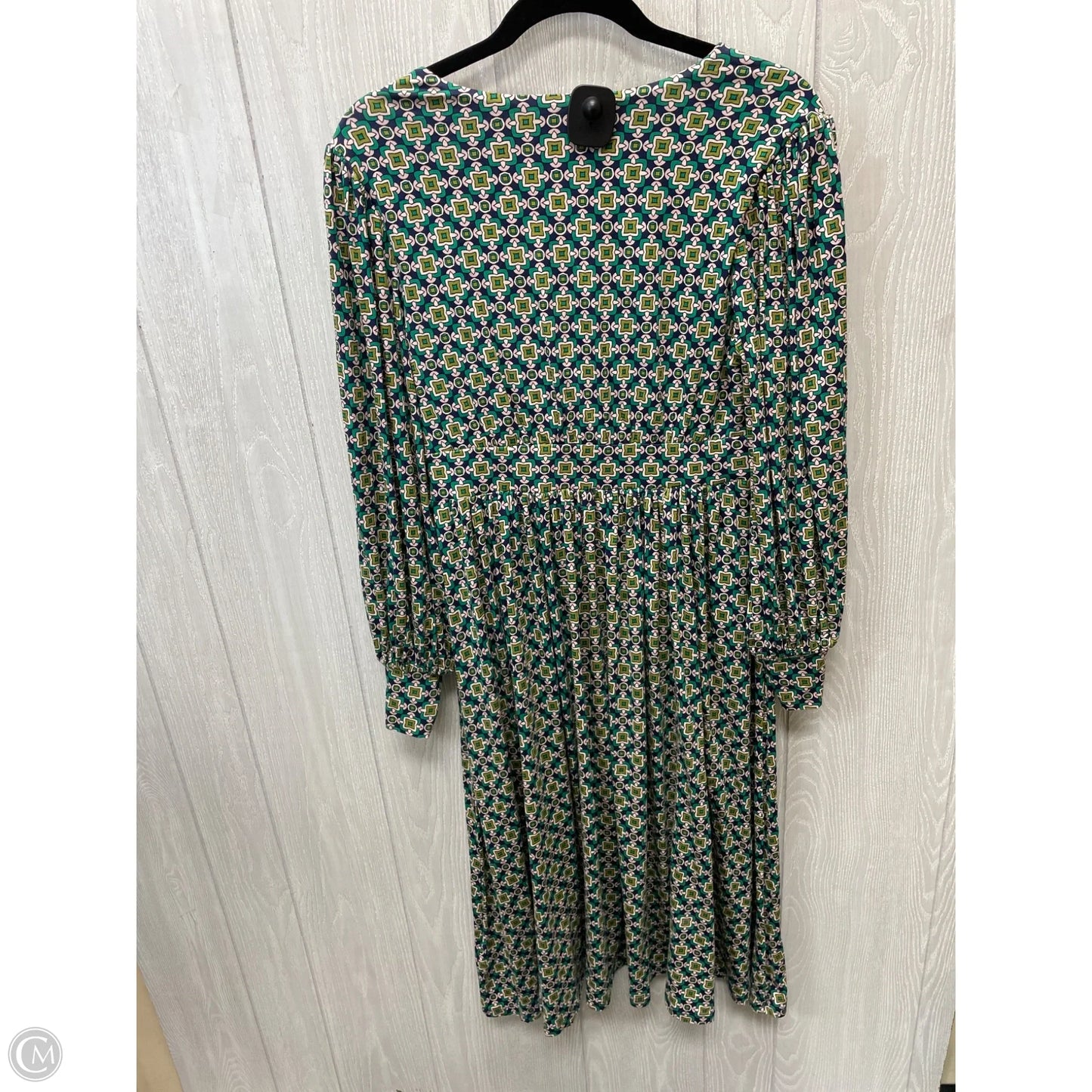 Dress Casual Short By Boden In Geometric Pattern, Size: M