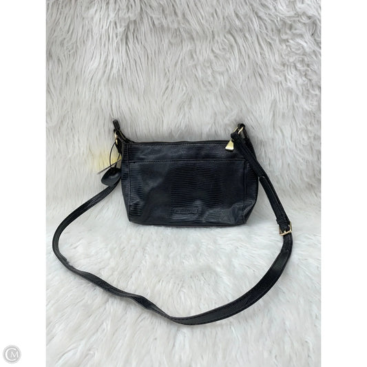 Crossbody Leather By Liz Claiborne, Size: Medium