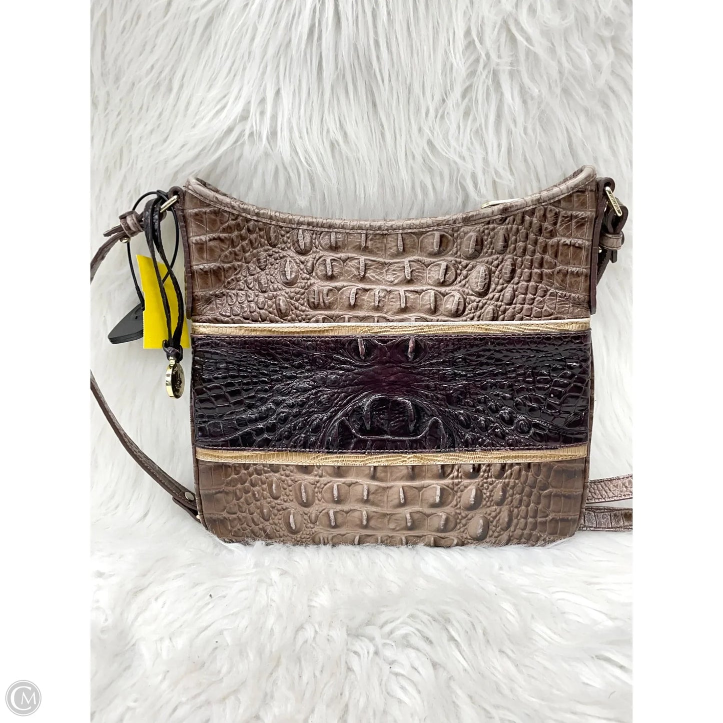 Crossbody Designer By Brahmin, Size: Medium