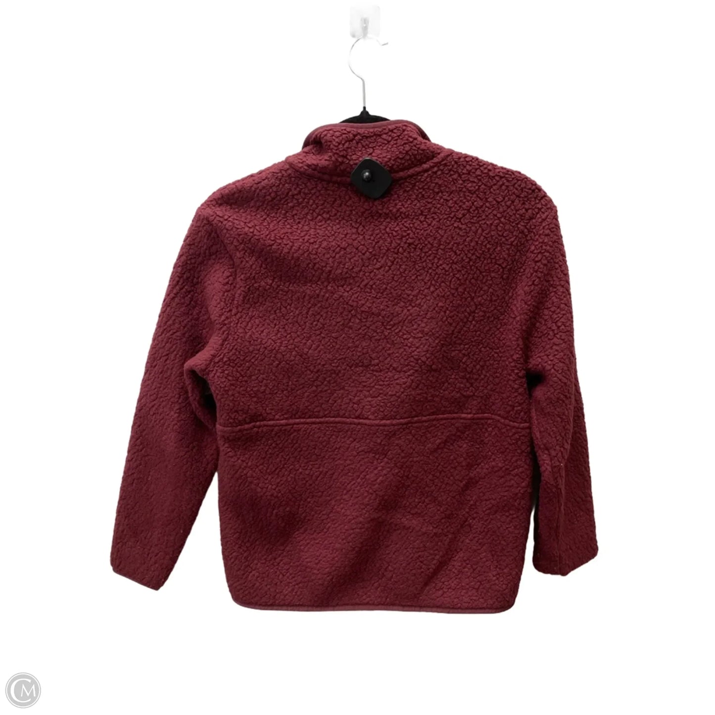 Jacket Faux Fur & Sherpa By Patagonia In Maroon, Size: Xs