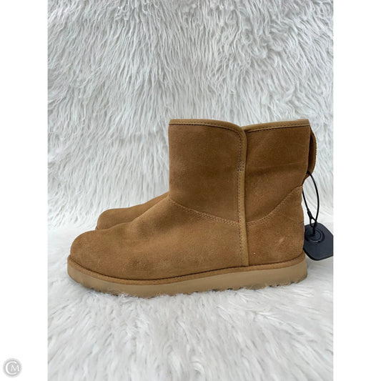 Boots Designer By Ugg In Brown, Size: 9