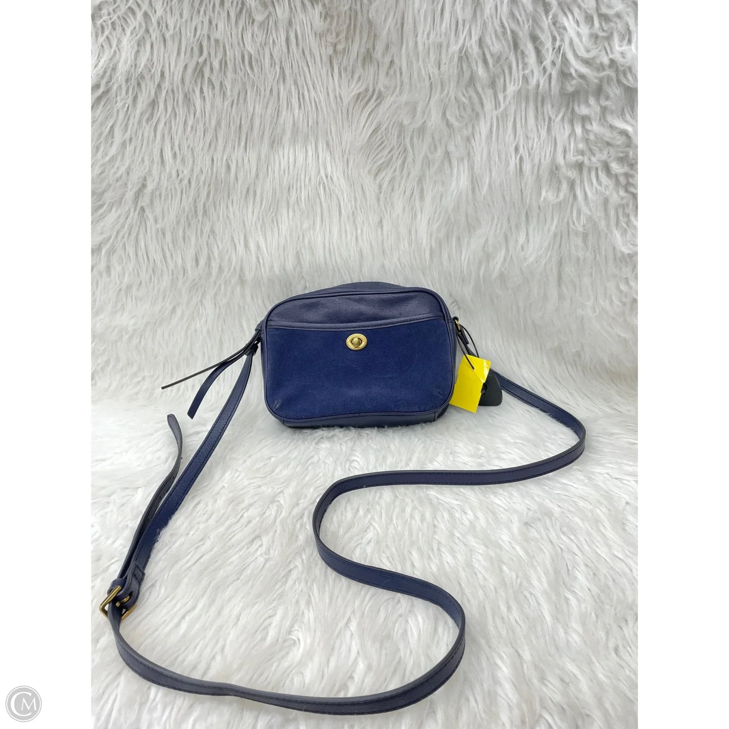 Crossbody Leather By Fossil, Size: Small