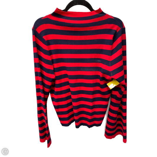 Sweater By Maeve In Striped Pattern, Size: Xl