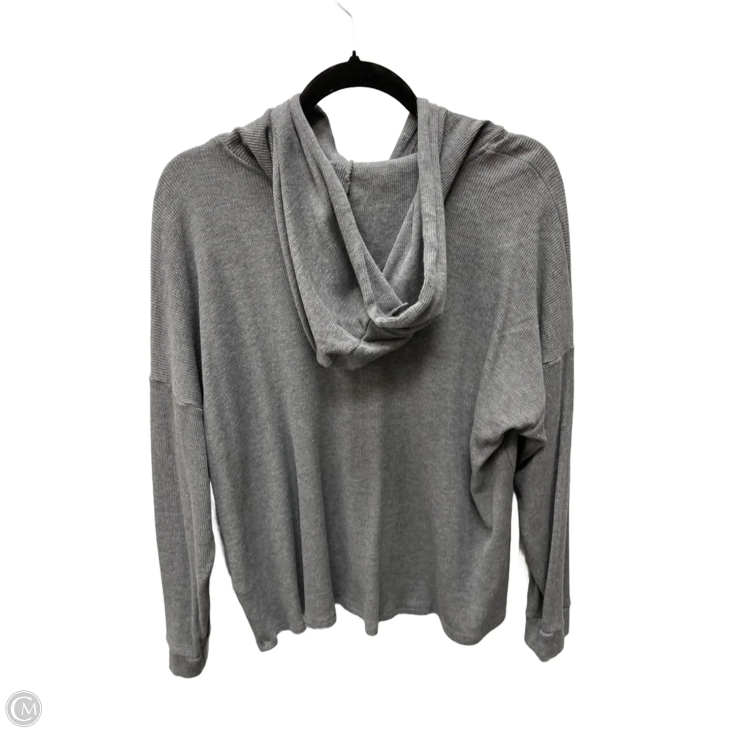 Top Long Sleeve By Eileen Fisher In Grey, Size: Xl