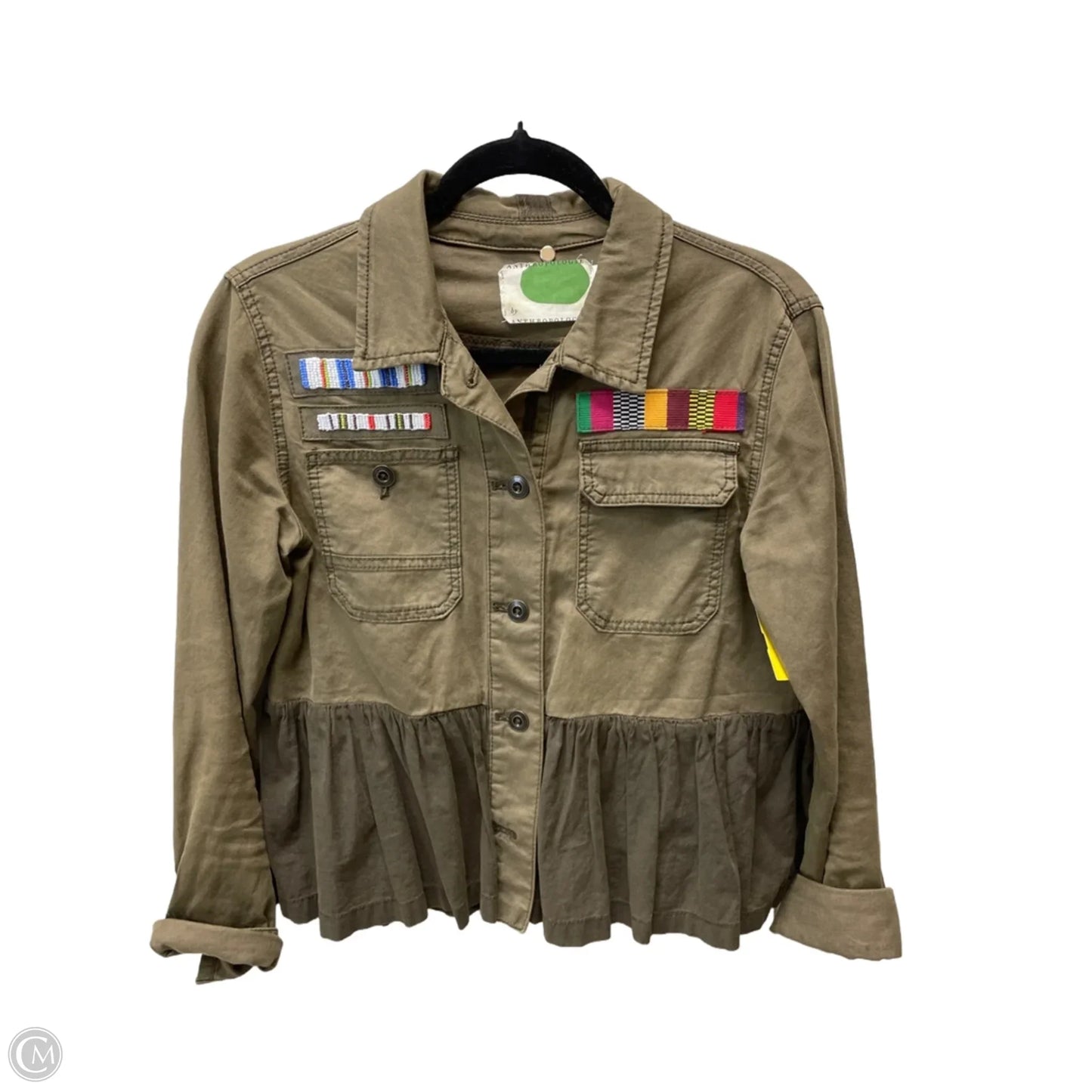 Jacket Utility By Anthropologie In Green, Size: Xs