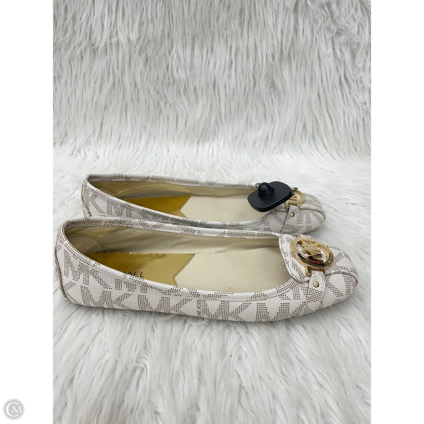 Shoes Designer By Michael Kors In White, Size: 9.5