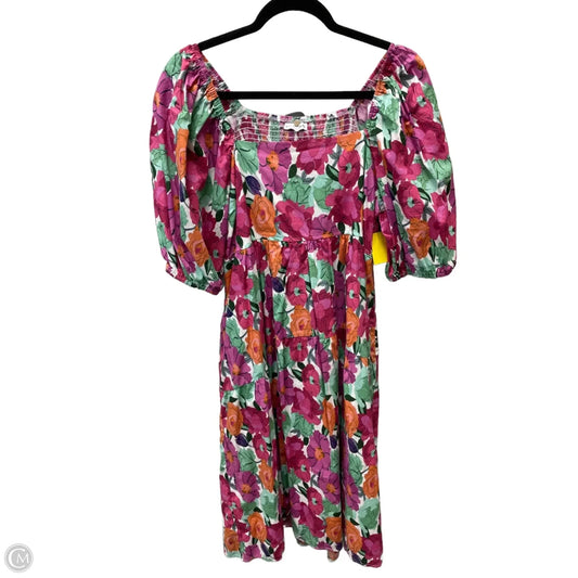 Dress Casual Short By Baltic Born In Floral Print, Size: L