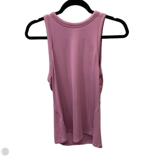 Athletic Tank Top By Lululemon In Purple, Size: 12