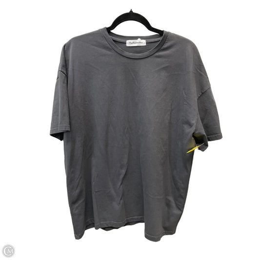 Top Short Sleeve By the frankie shop In Grey, Size: Xl
