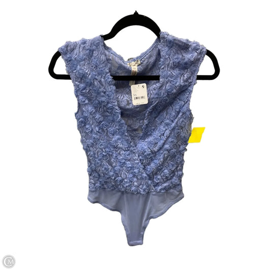 Bodysuit By Free People In Blue, Size: Xs