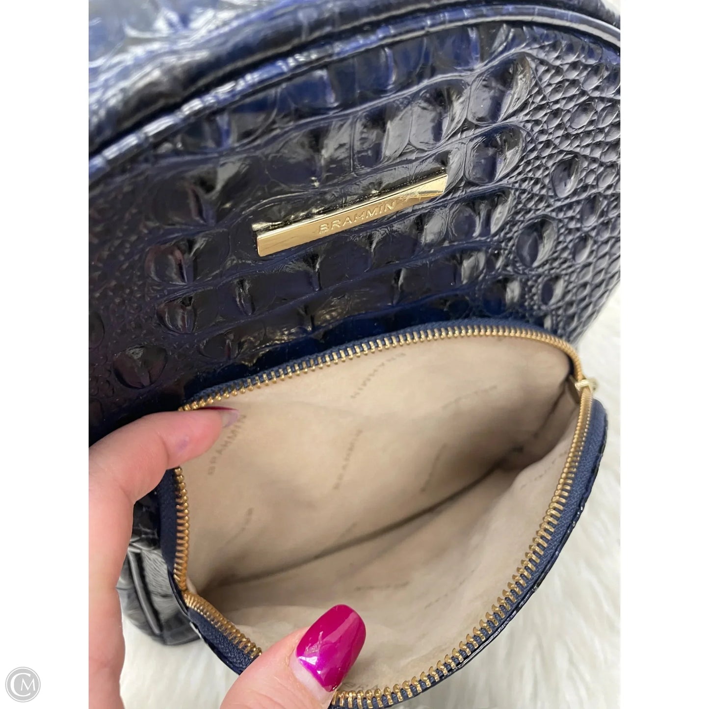 Backpack Designer By Brahmin, Size: Large