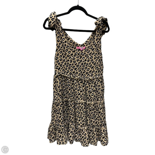 Dress Casual Short By Simply Southern In Animal Print, Size: Xs