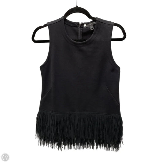 Blouse Sleeveless By J. Crew In Black, Size: Xs