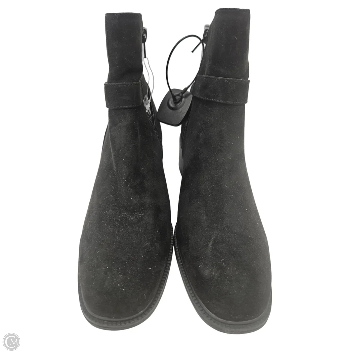 Boots Ankle Flats By Liz Claiborne In Black, Size: 9