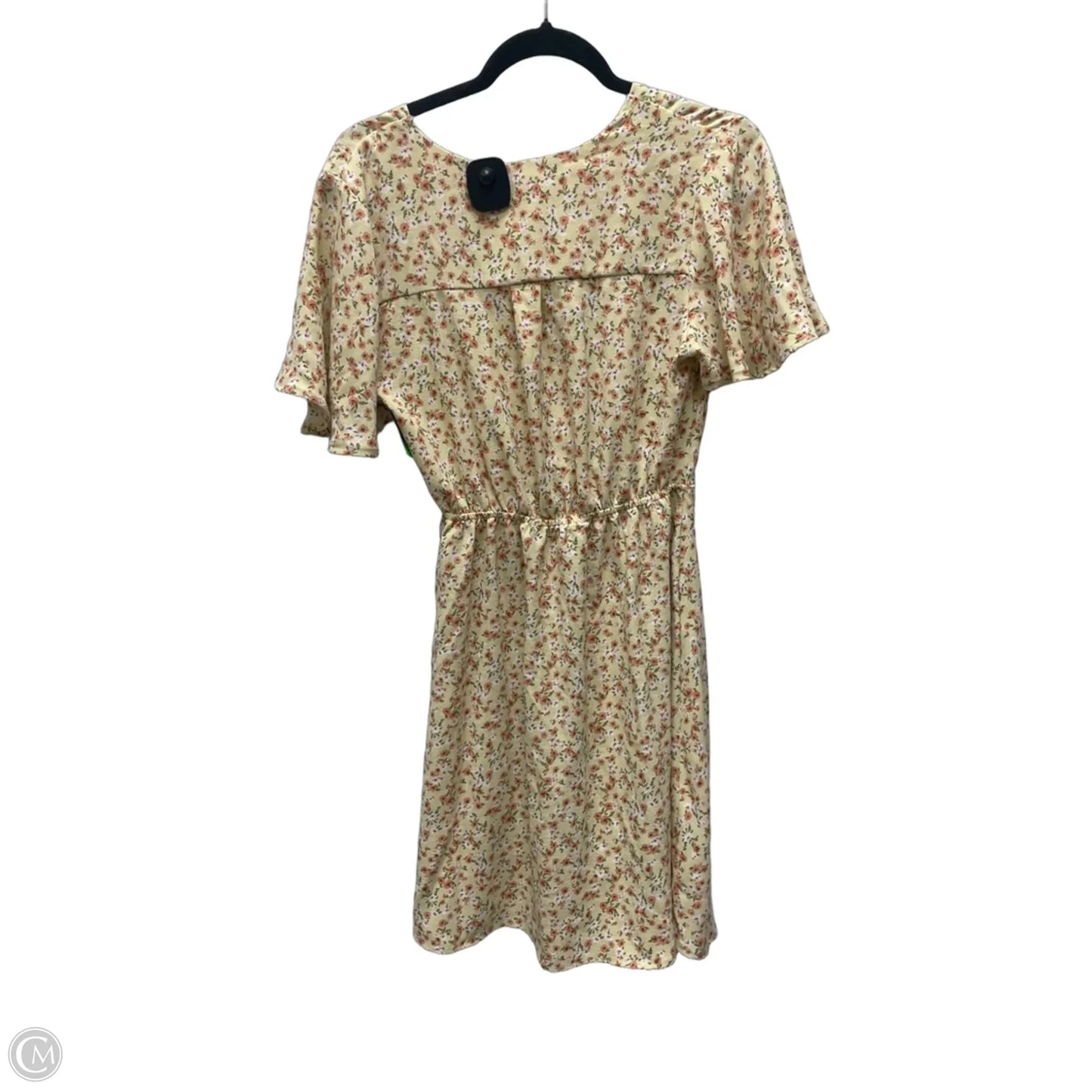 Dress Casual Short By Monteau In Floral Print, Size: M