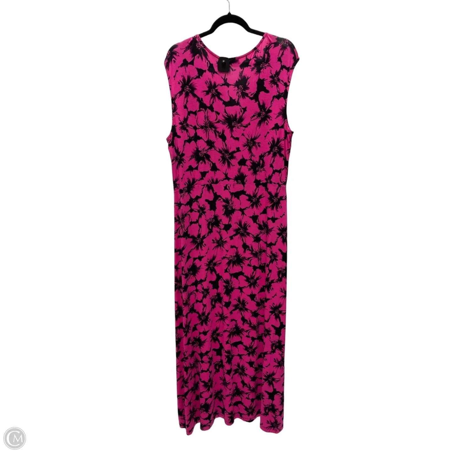 Dress Casual Maxi By Apt 9 In Floral Print, Size: 2x