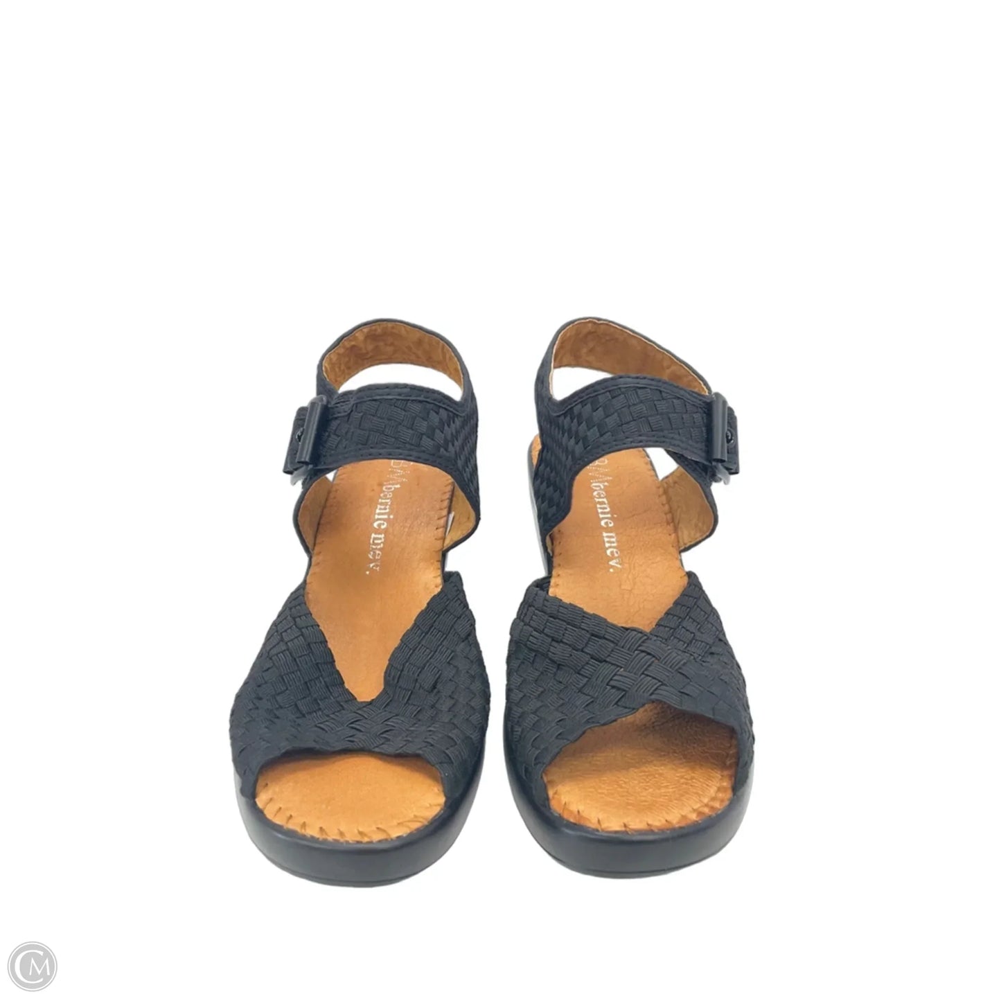Sandals Heels Block By Bernie Mev In Black, Size: 7.5
