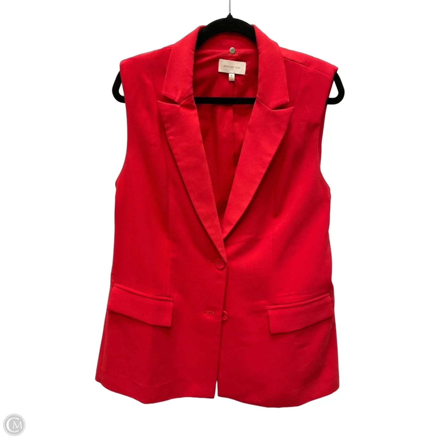 Blazer By Skies Are Blue In Red, Size: M