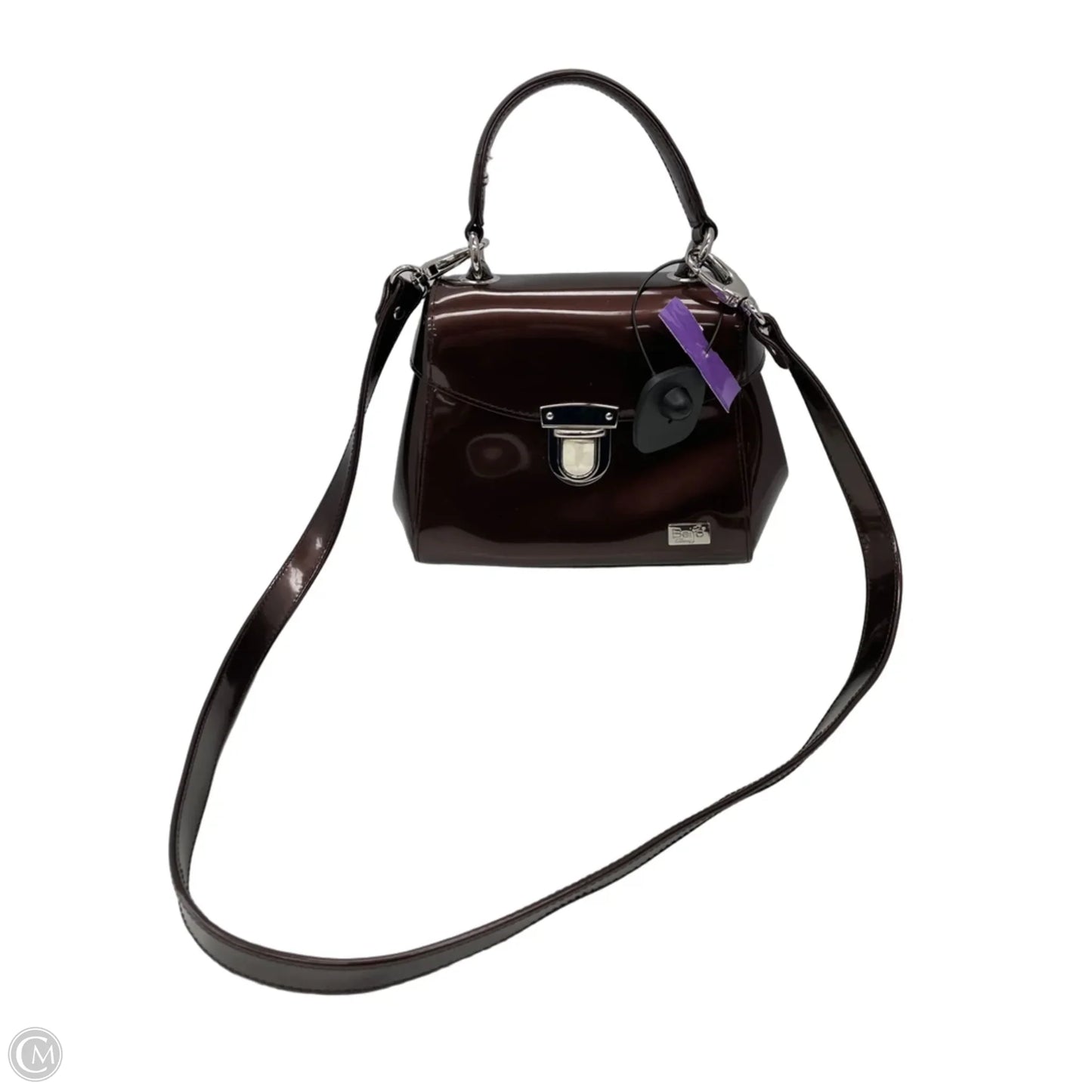 Handbag Leather By Beijo, Size: Medium