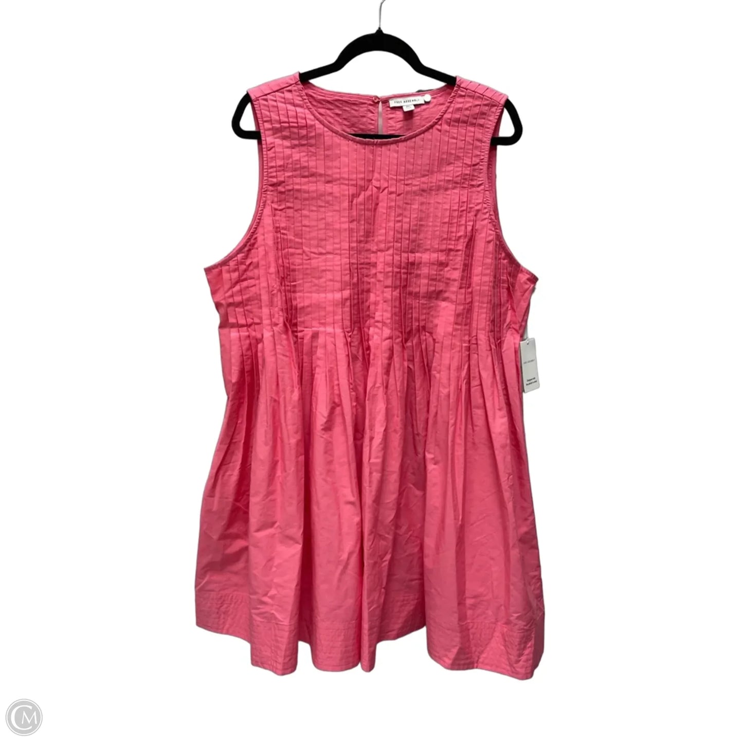 Dress Casual Short By Free Assembly In Pink, Size: 1x