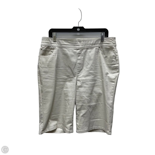 Shorts By Kim Rogers In Tan, Size: 14