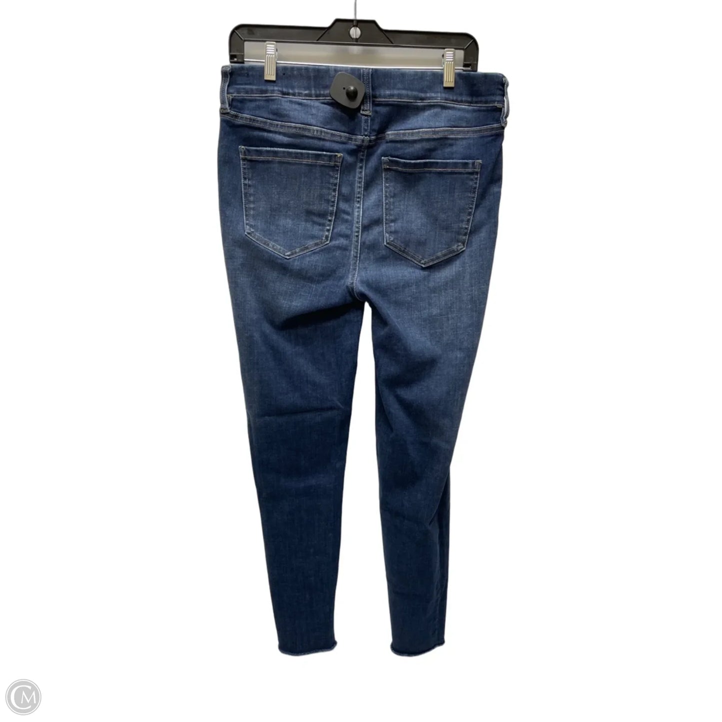 Jeans Skinny By Liverpool In Blue Denim, Size: 12