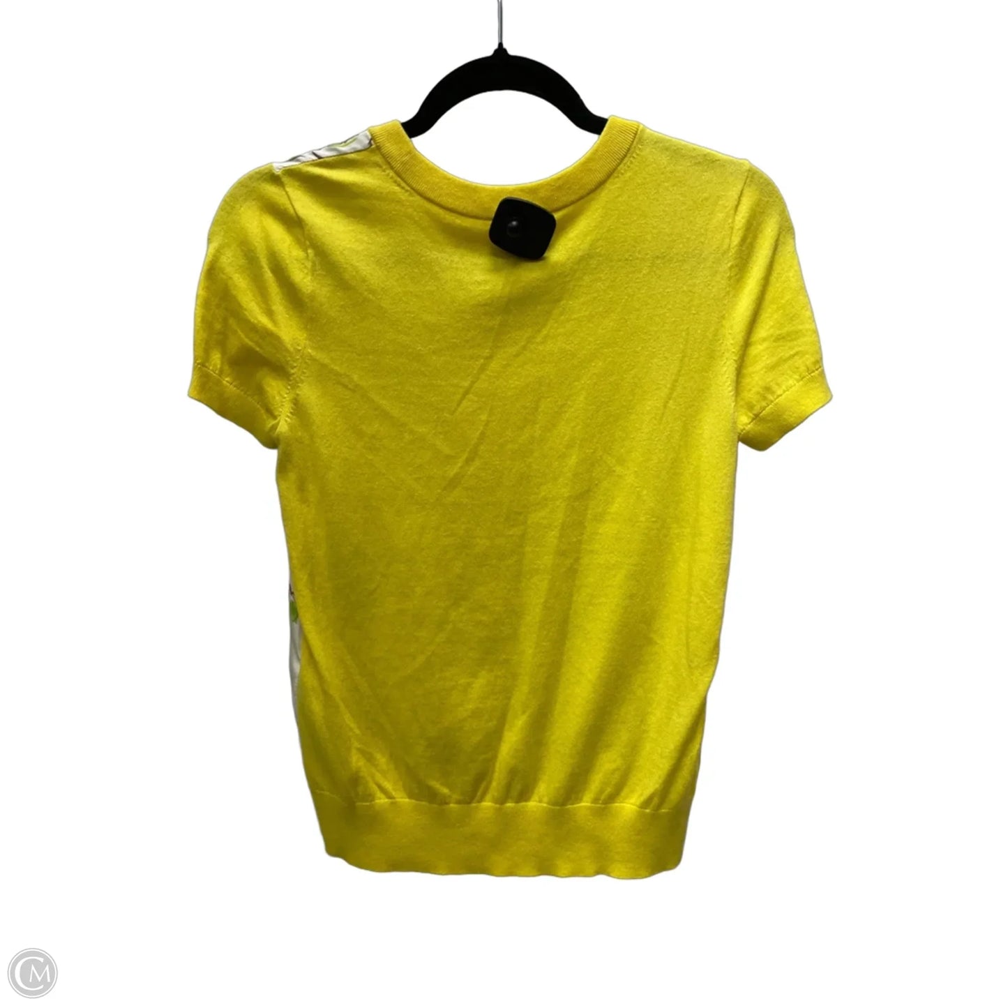 Blouse Designer By Kate Spade In Yellow, Size: S
