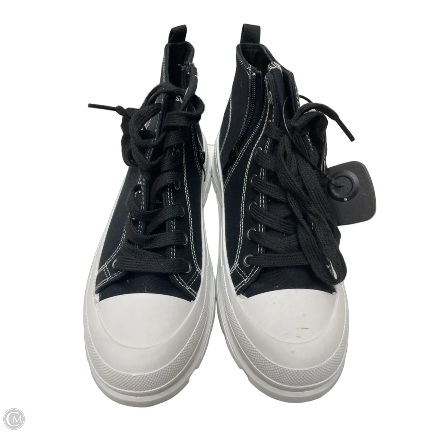 Shoes Sneakers By Cme In Black & White, Size: 11