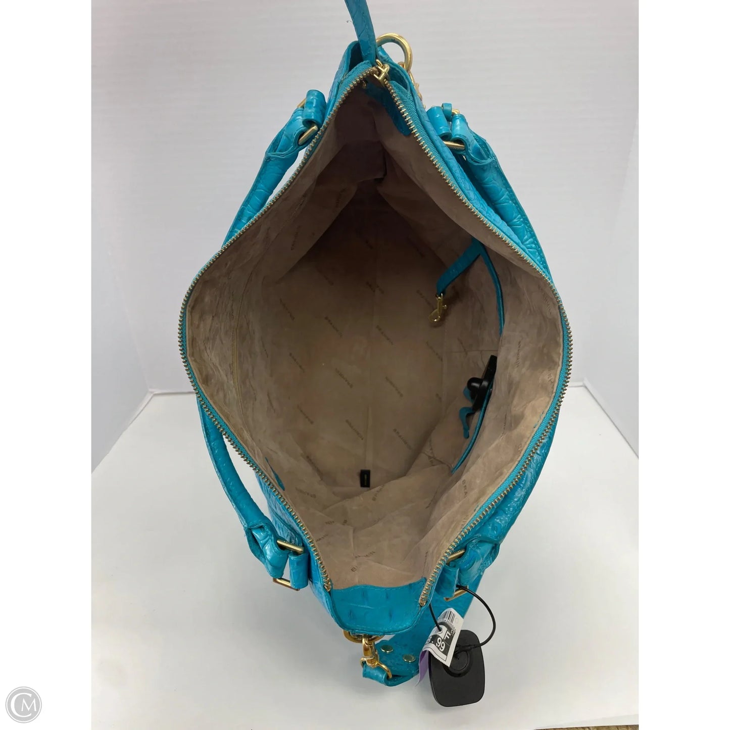 Handbag Designer By Brahmin, Size: Large