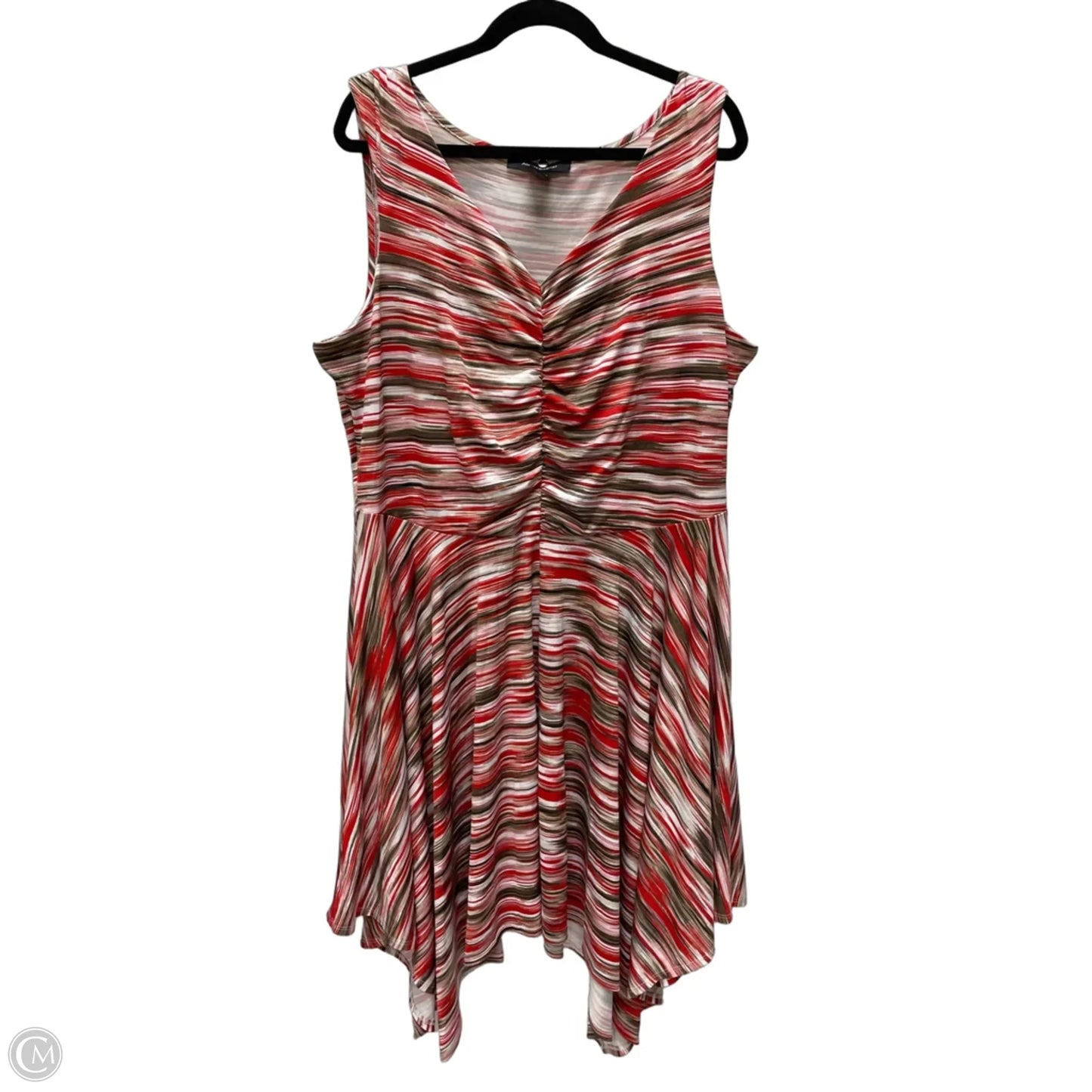 Dress Casual Short By Ashley Stewart In Striped Pattern, Size: 2x