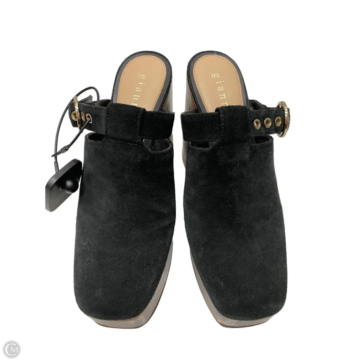 Shoes Heels Block By Gianni Bini In Black, Size: 7