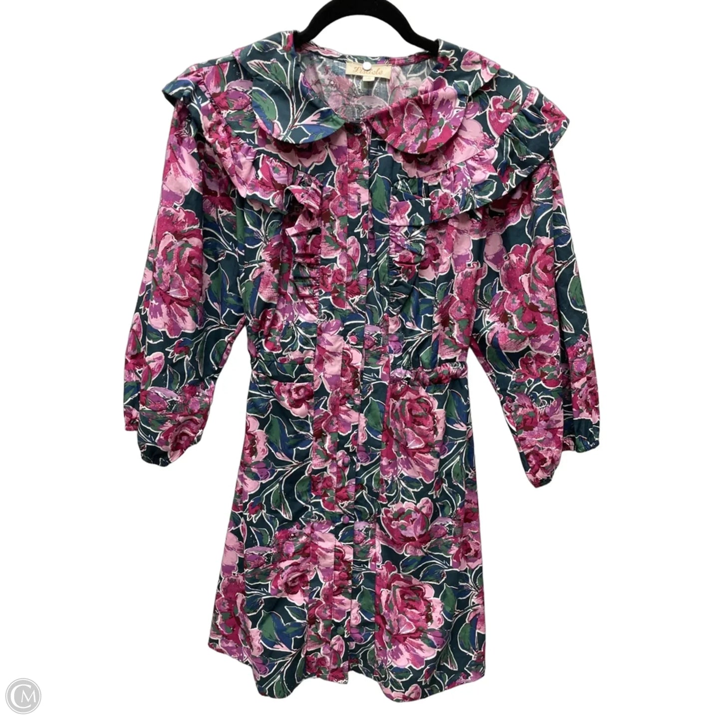 Dress Casual Short By Listicle In Floral Print, Size: L