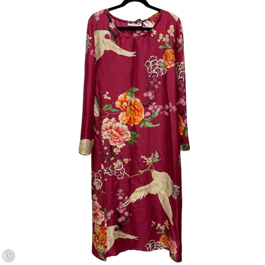 Dress Party Long By Bryn Walker In Floral Print, Size: Xl