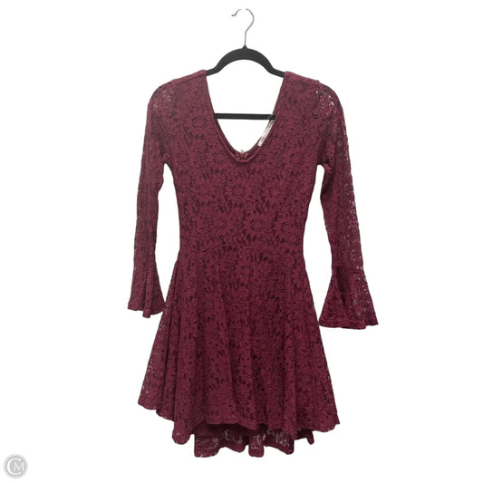 Dress Party Short By American Rag In Maroon, Size: Xs