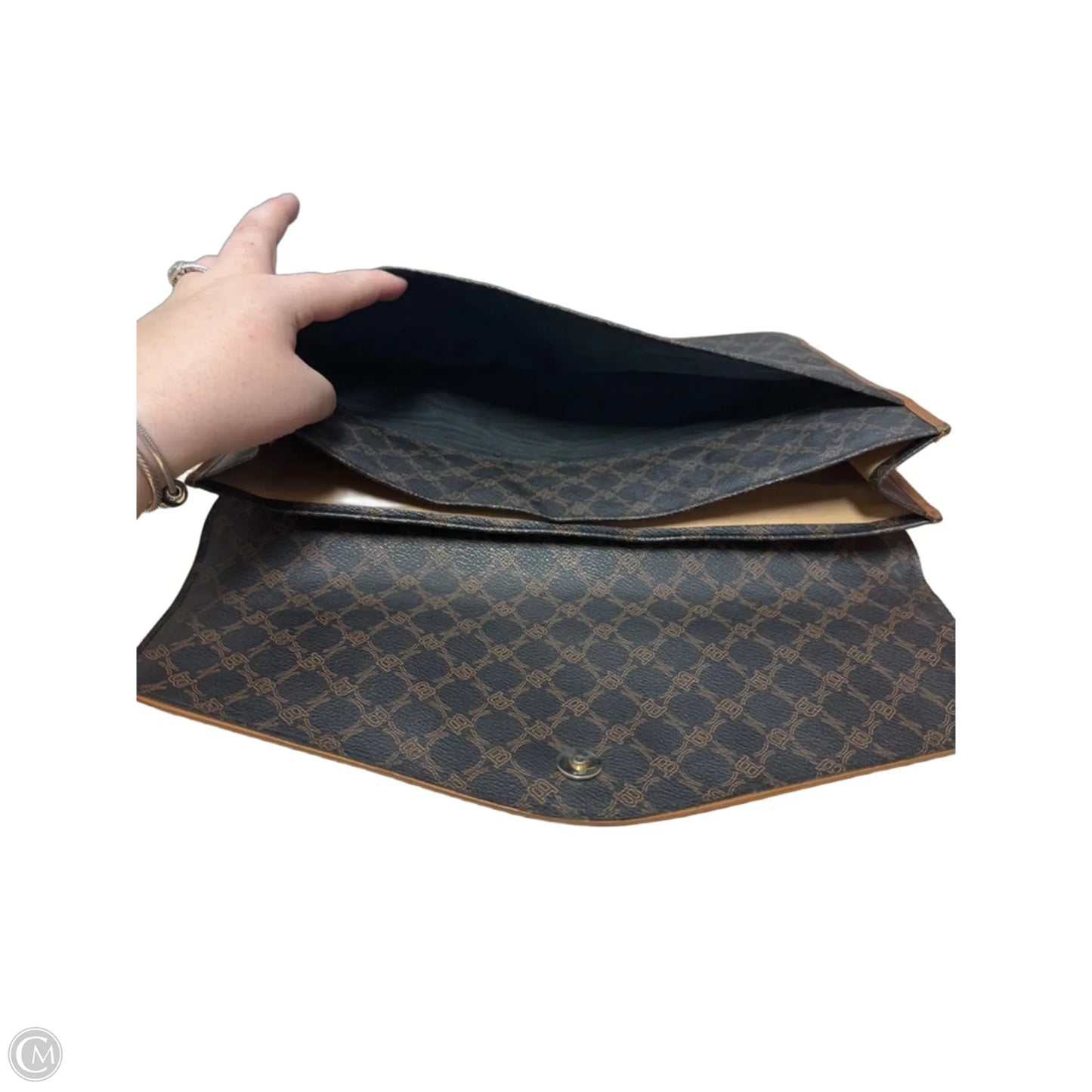 Clutch By Bally, Size: Large