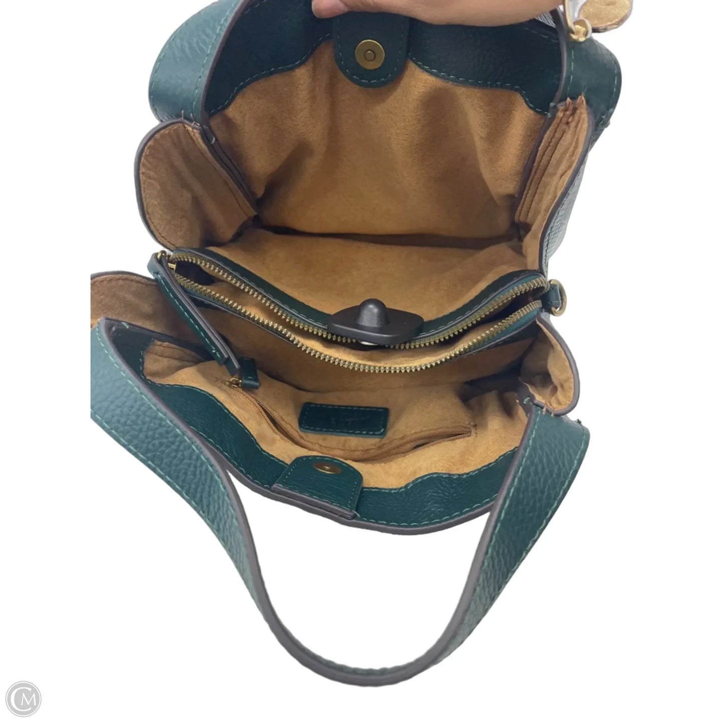 Crossbody Leather By Cmc, Size: Medium