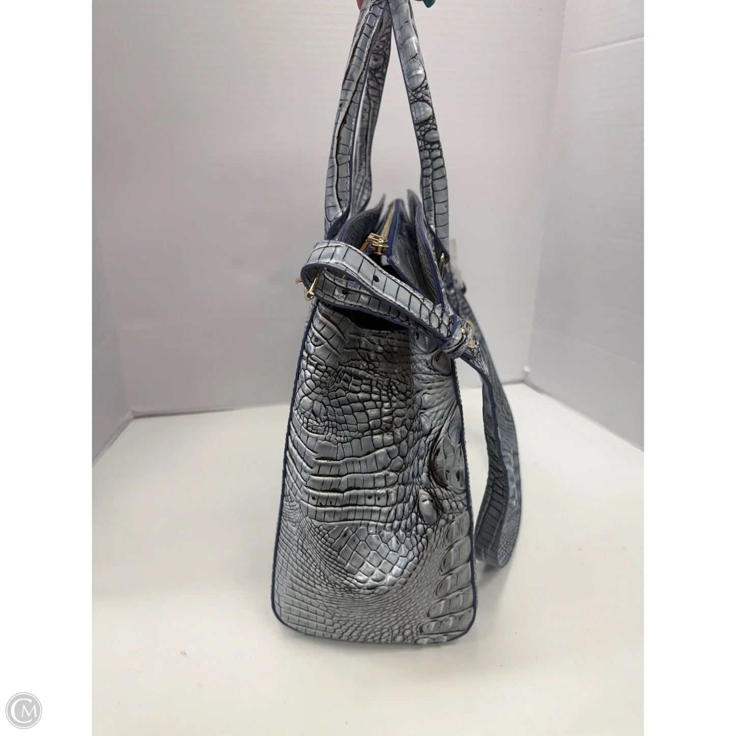 Tote Designer By Brahmin, Size: Large