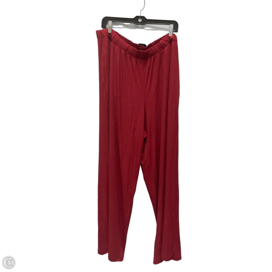 Pants Wide Leg By Skims In Red, Size: 2x