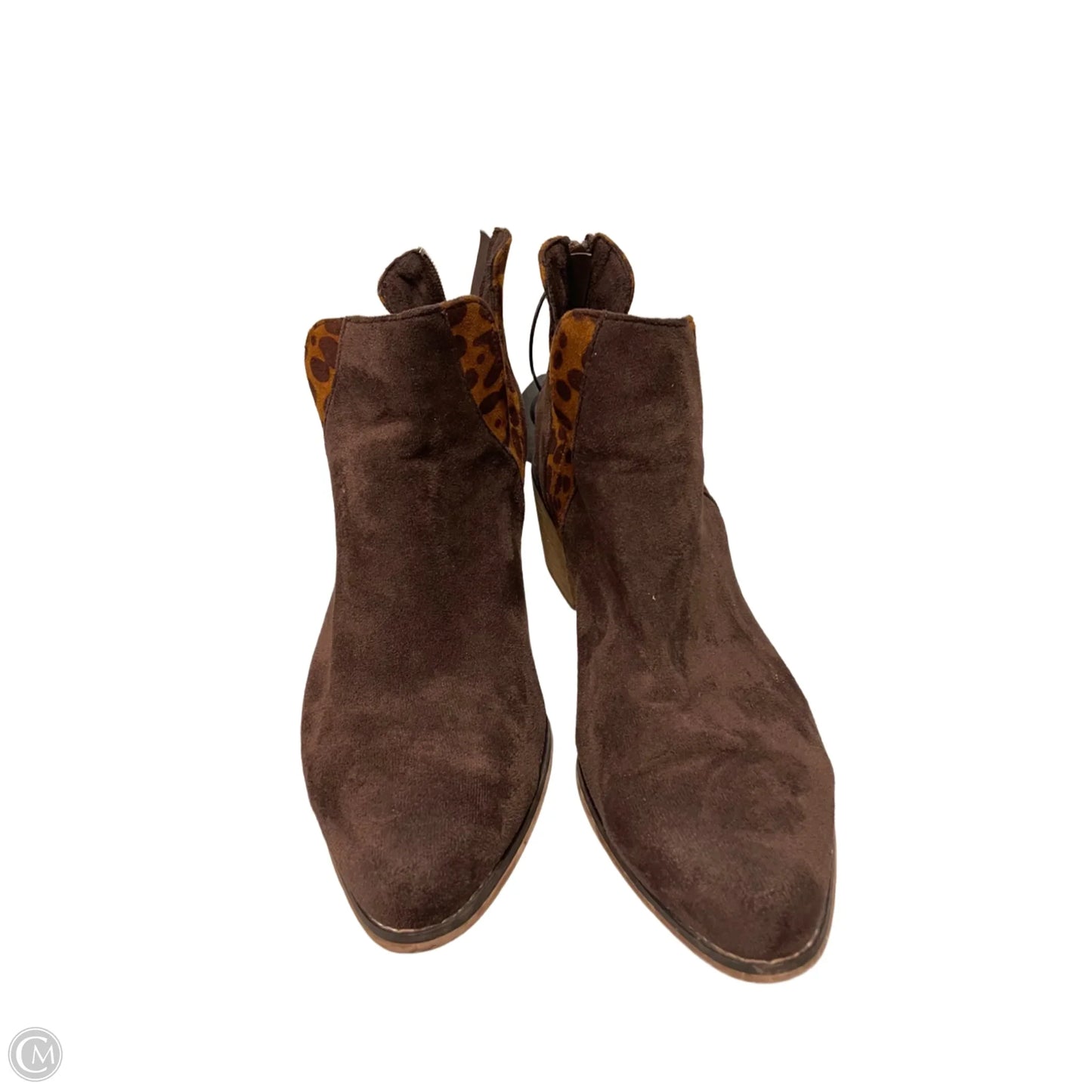 Boots Ankle Heels By Pierre Dumas In Brown, Size: 9