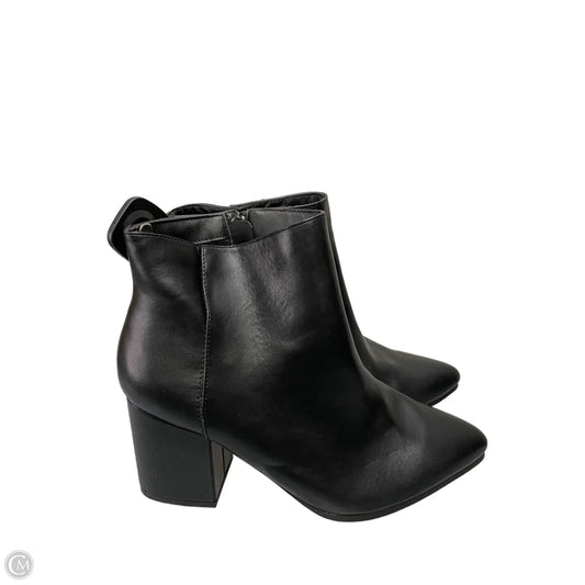 Boots Ankle Heels By Lane Bryant In Black, Size: 9