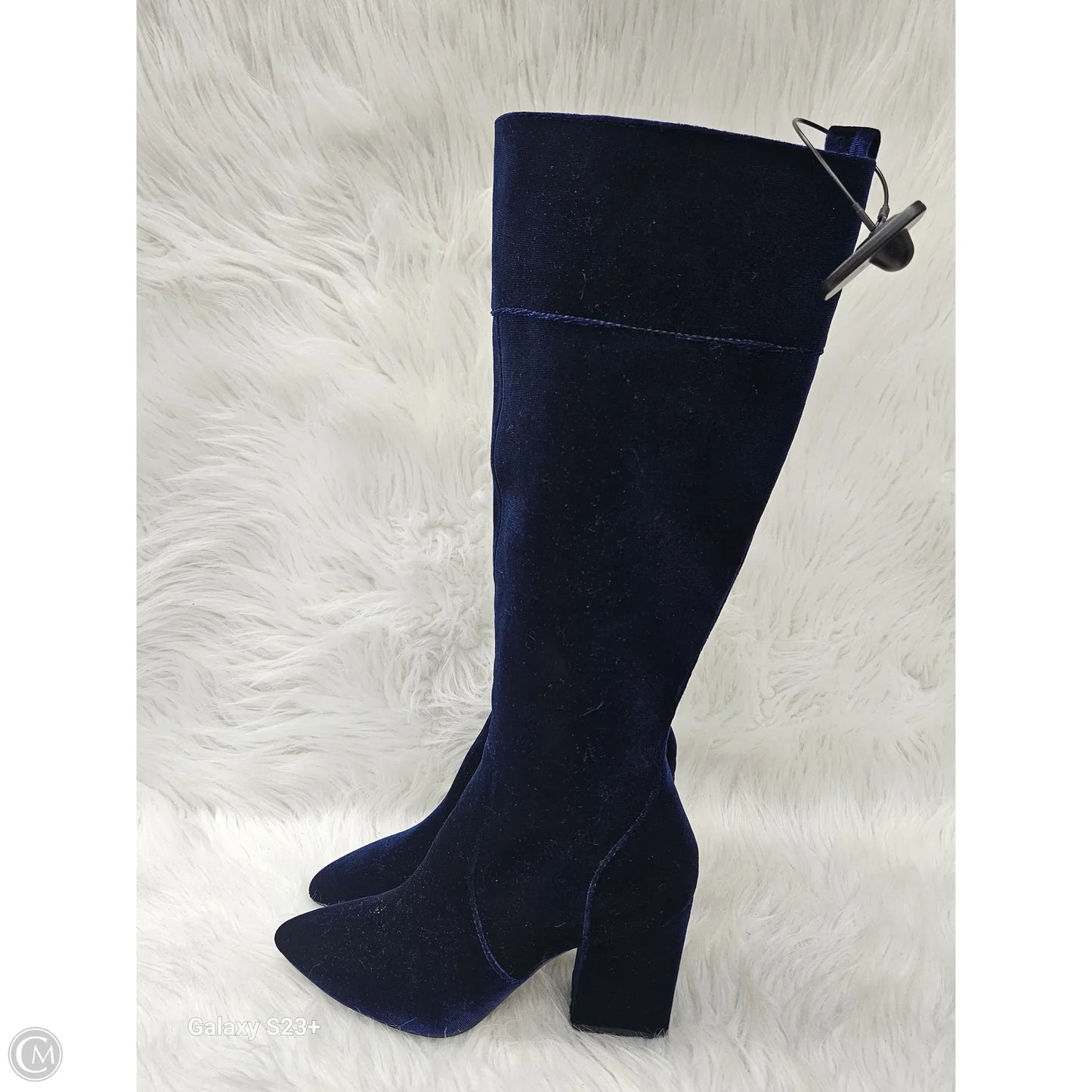 Boots Knee Heels By Kensie In Blue, Size: 6.5