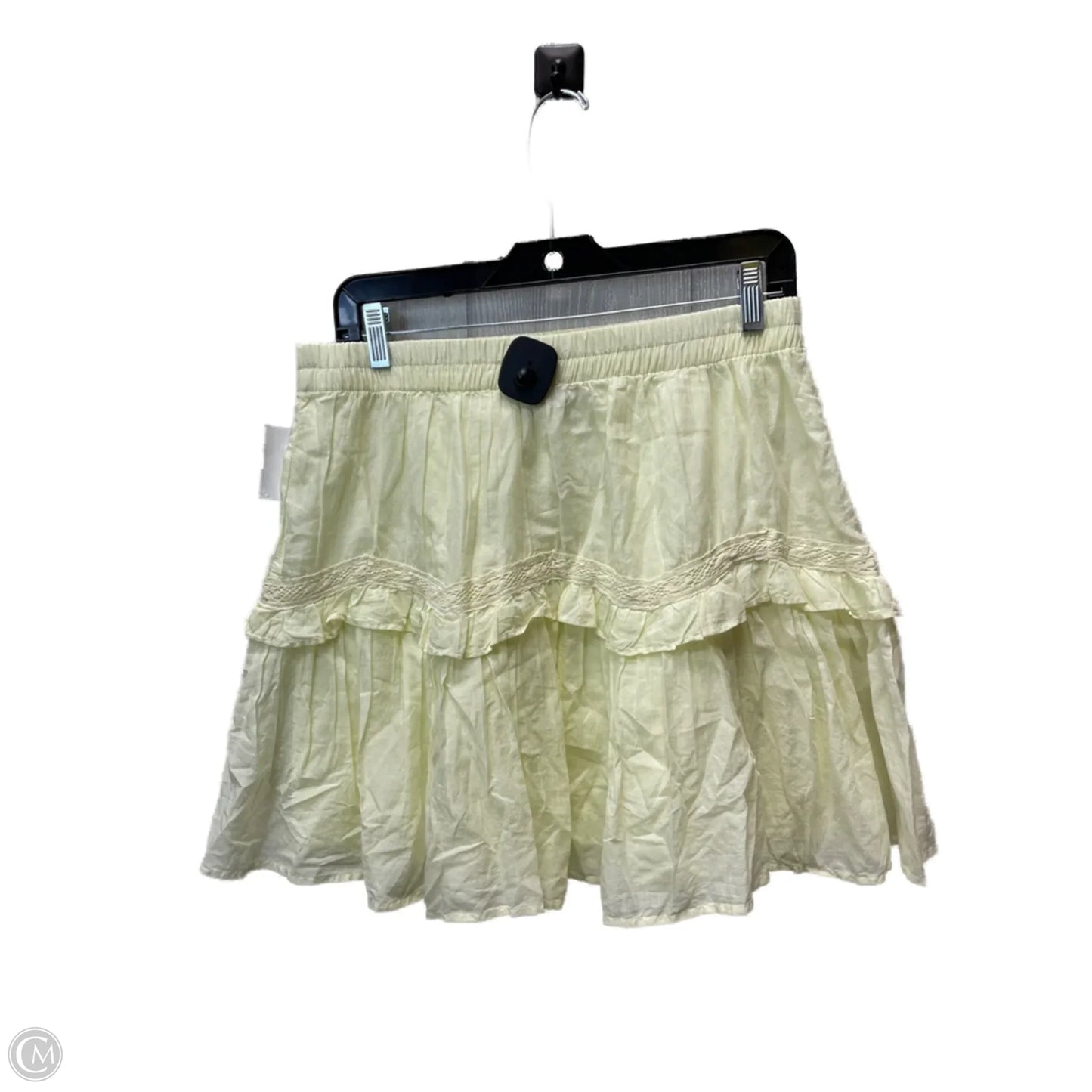 Skirt Maxi By Loft In Yellow, Size: 10